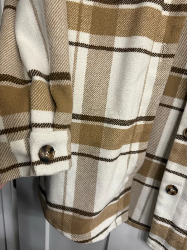 Love Tree Long flannel jacket - Image 4
