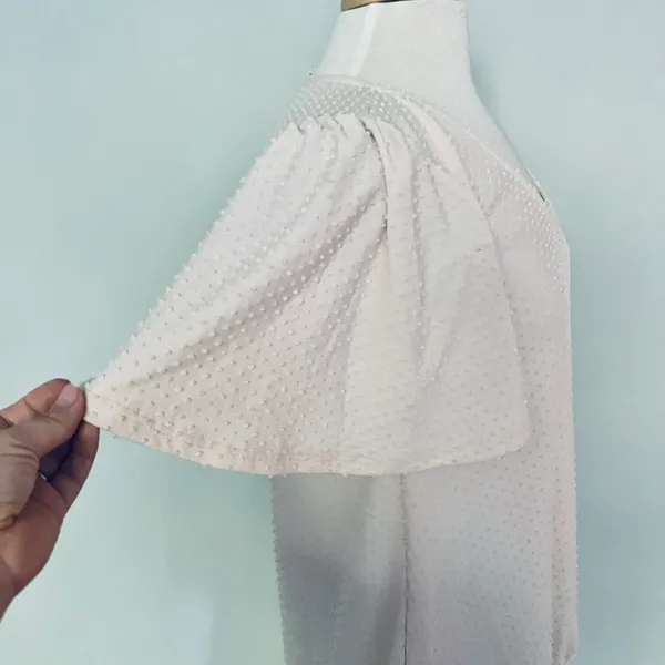 Pinkblush Maternity Pale Light Pink Polka Dot Too - Image 4