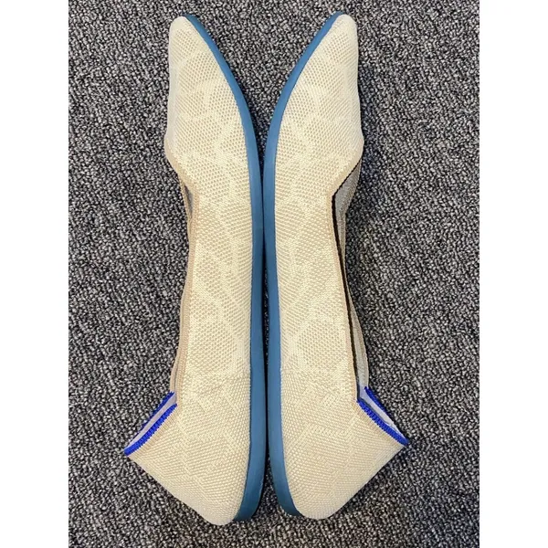 Rothy’s Sahara Gold point toe flats size W9 giraffe print (retired) - Image 6
