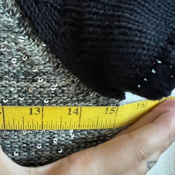 Vintage Gray Sweater Dress Y2K 2000s 90s Retro Indie Sleaze‎ XS - Image 6