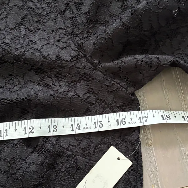NWT‎ Eliza J Black Lace Dress Size 8 - Image 6