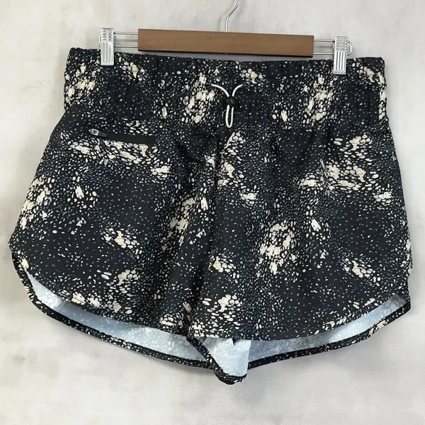 Old Navy Active Shorts Womens‎ Large Speckled Print Athletic Running Outdoor Gym - Image 11