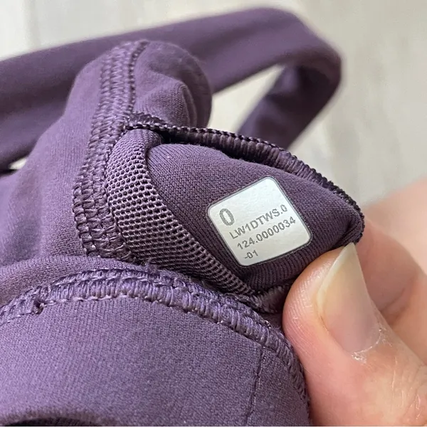 Lululemon Align Tank Top crop womens Purple (size 0) athleisure workout outdoor - Image 3