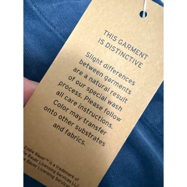 NWT Eddie Bauer Everyday Tencel Lyocell Utility Shorts Blue Women's Medium - Image 8