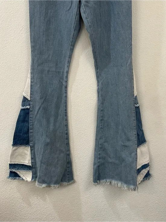 Show Me Your Mumu Woodstock Flare Bell Bottom Jeans Size‎ 28 Echo Wash - Image 7