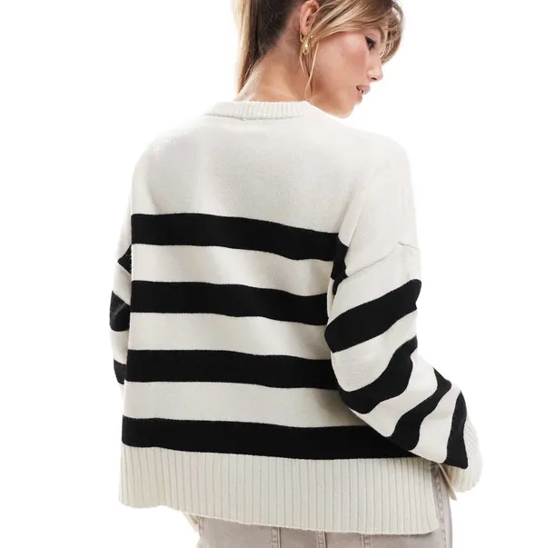 Bershka Striped Sweater - Image 3