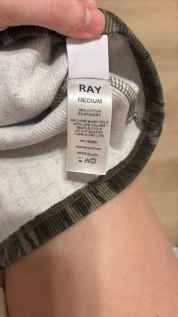 RAY camp shirt Green Size M - Image 2