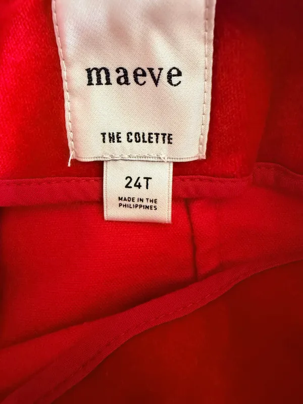 Anthropologie Maeve The Colette Crop Velvet Wide-Leg Pants:, Size 24 Tall - Image 14