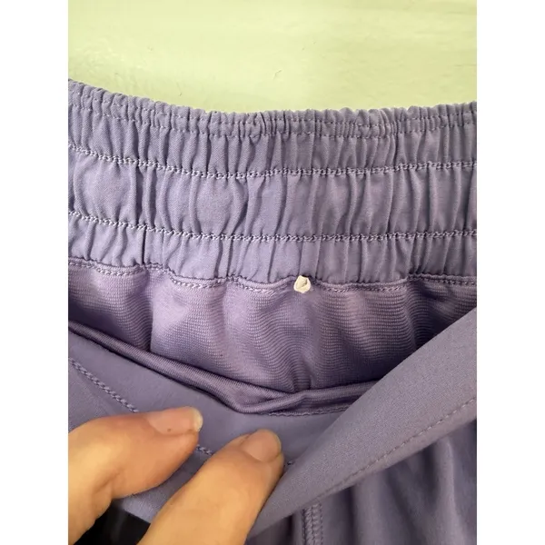 Lululemon Find Your Pace Shorts Women Size 14 Purple Excellent High Rise Running - Image 4