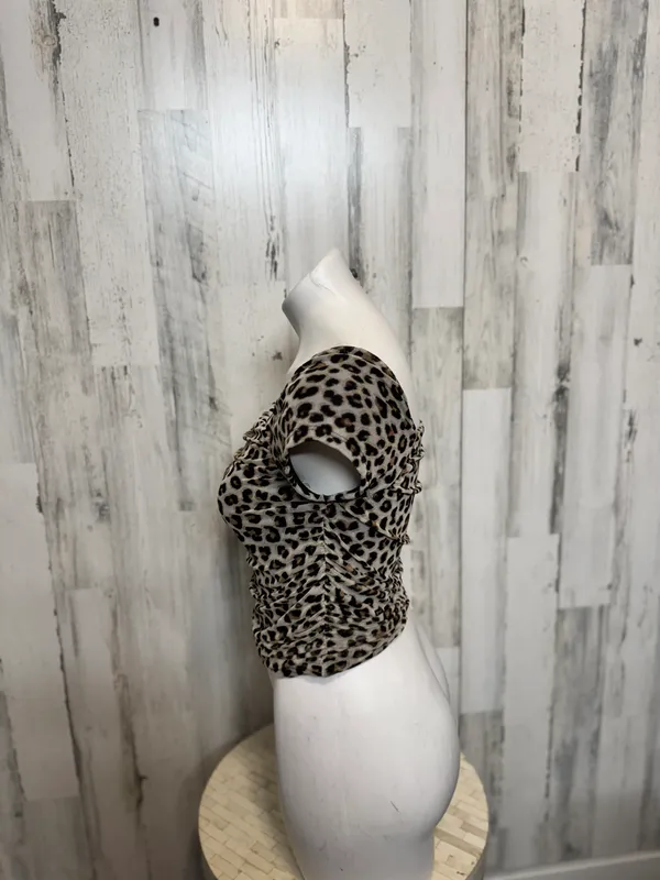 Cheetah Crop Top Multi Size M - Image 3