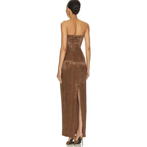 NWT Lovers & Friends Amalia Gown Maxi Dress Size M Glam Wedding Guest *READ* - Image 2