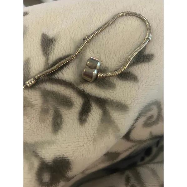 A035 size 7 inch 925 sterling silver bracelet for beads charms - Image 5
