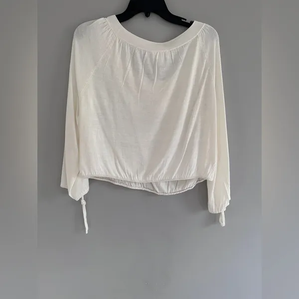 Ann Taylor Loft Fine Gauge Knit Sweater Neck Elastic Waist - Image 2