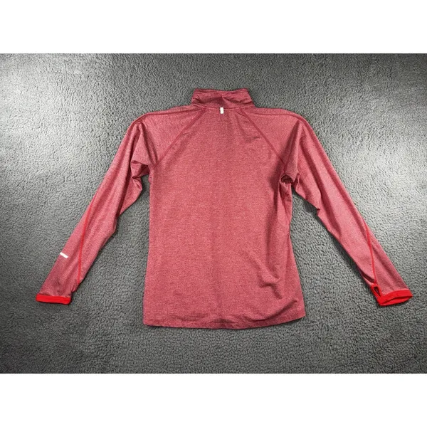 Nike‎ Dri Fit Swift Track Jacket Women Large 1/4 Zip Mock Neck Running - Image 3