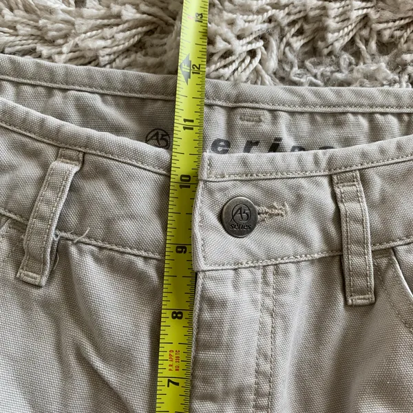 Y2K Light Grey A5 Series Cargo Denim Shorts - Image 10