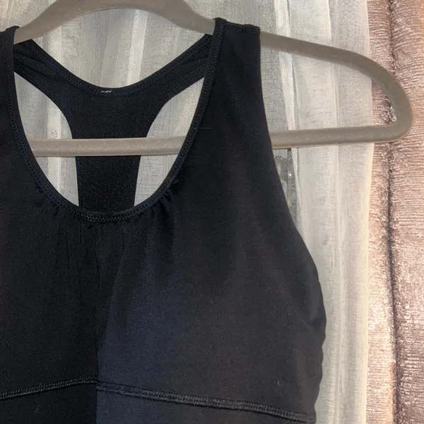 Lululemon Black Racerback Athletic Tank - Image 3