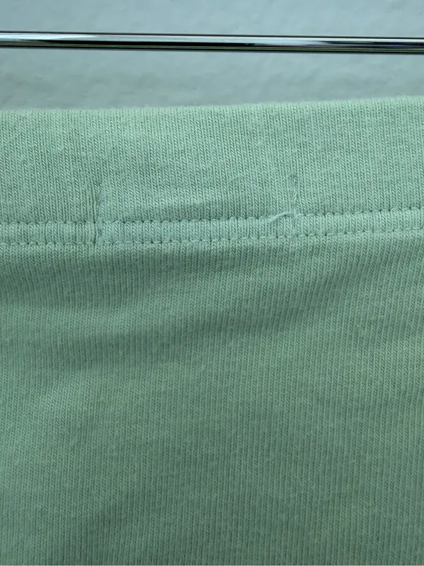 Brandy Melville John Galt light green biker shorts - Image 4