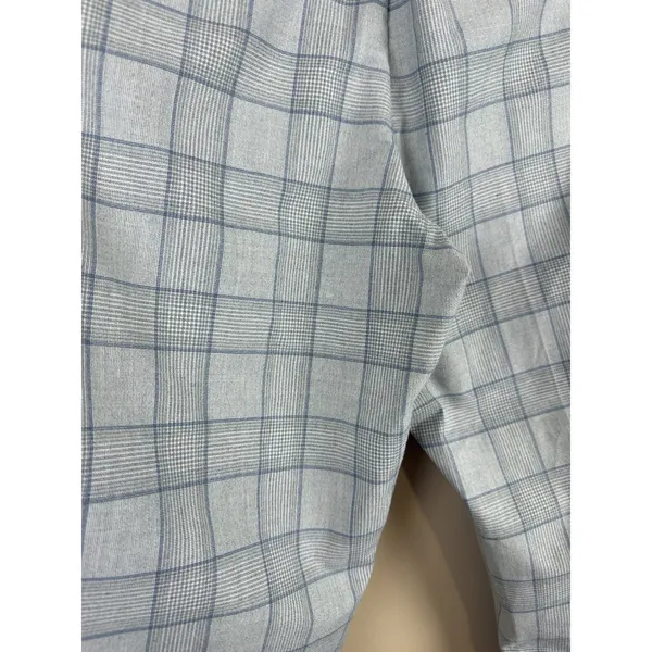 Zara Pants Womens Size S Plaid Tapered Elastic Waist Pull On Trousers Checkered - Image 8
