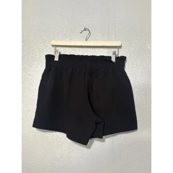 90 Degrees by Reflex paper bag black shorts - Image 4