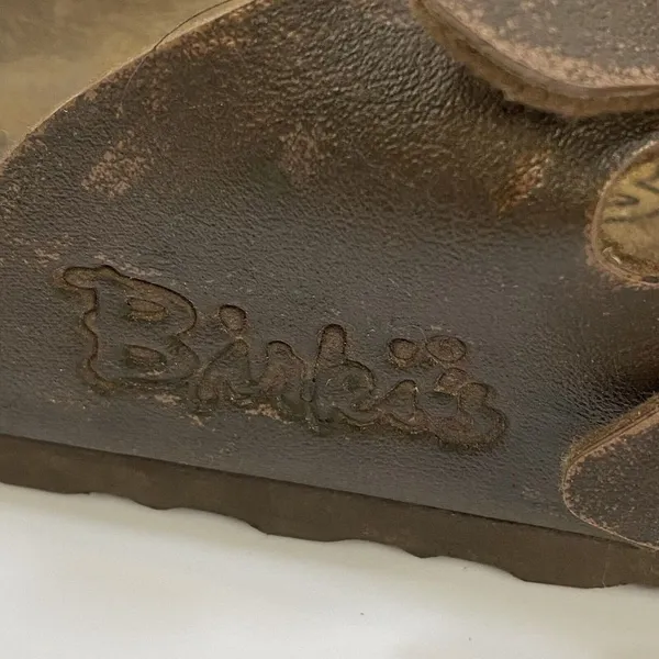 Birki's Birkenstock‎ Sandals 37 US L6 Narrow Mocha Calais Two Strap Sandals - Image 8