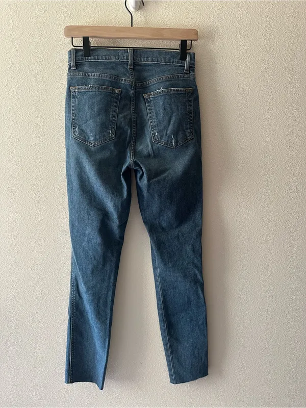 Reformation jeans high and skinny jeans in rhine wash size 26 made in USA - Image 10