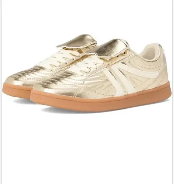 Steve Madden Gold Sneakers - Image 2