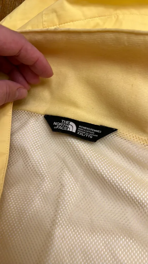 Yellow North face Windbreaker - Image 6