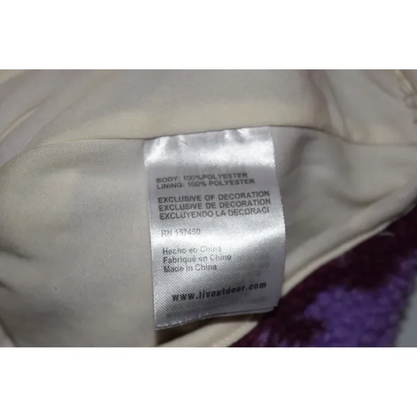 Liv Outdoor Pullover Fleece Women Small Purple White Excellent Snap Mock Neck - Image 6