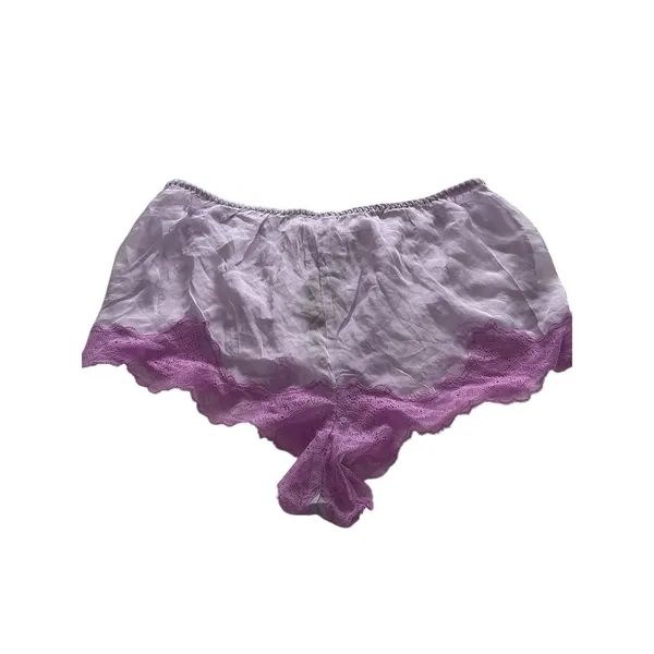 NWT SKIMS ROMANCE LACE CROPPED CAMI AND SHORT SET Sugar Plum Large - Image 9