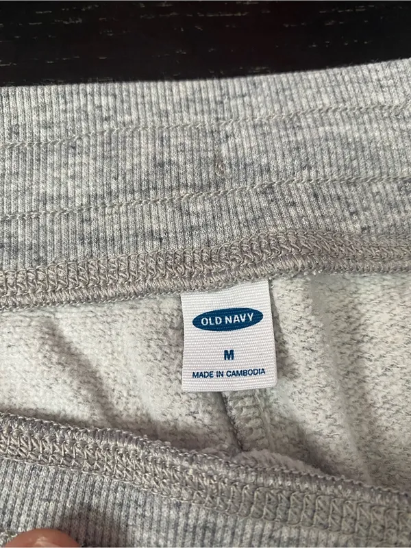 Old Navy Light Gray Women's Track Joggers - Image 2