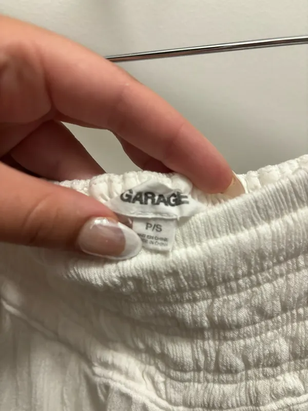 Garage White Skirt  - Image 2