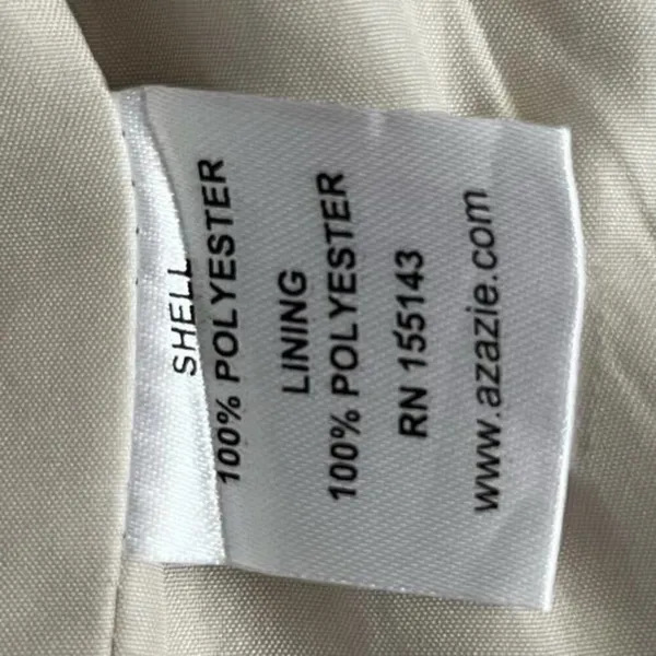 NWT‎ Azazie Everleigh Frost A-Line Pleated Chiffon Maxi Bridesmaid Dress - Image 10