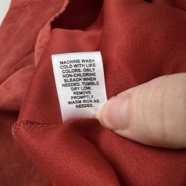 NEW Cato Faux Suede Full Zip Jacket Size 18/20W Solid Rust Autumn Western Layers - Image 7