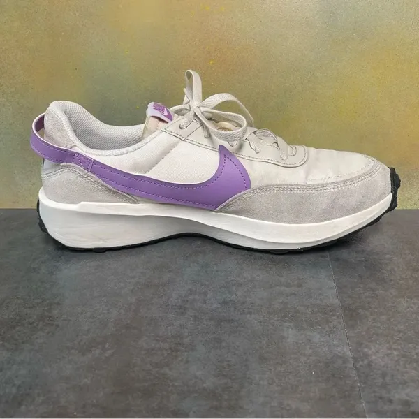 Nike Waffle Debut Women's Sail White/Lilac Retro Style Sneakers Sz 10 - Image 11