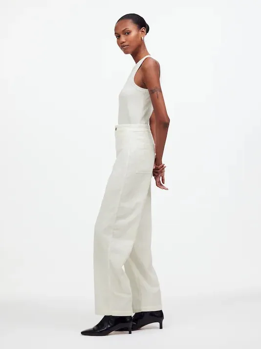 MADEWELL The Emmett Wide Leg Corduroy Pants Trousers - Image 3