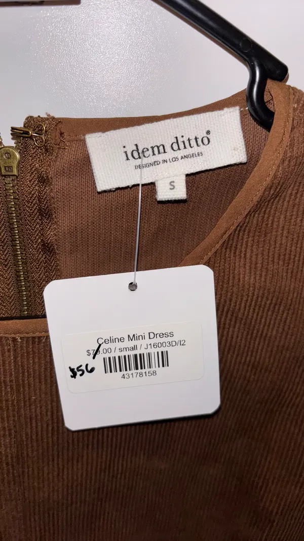 idem Ditto corduroy dress - Image 2