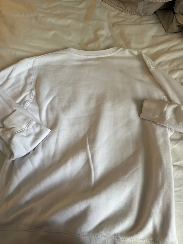 White Nike Sweatshirt Crewneck - Image 3