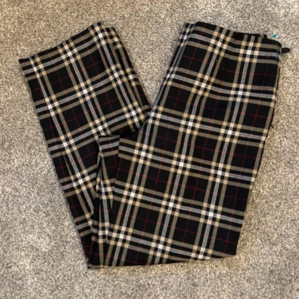 Talbots Women's Plaid Trousers Pants Size 12 - Image 5