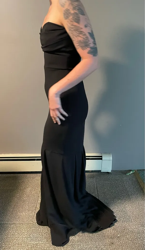 Windsor Dress Black Formal - Image 4