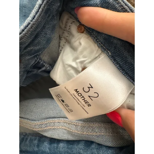 MOTHER The Looker Crop Jeans in Independent Studies Size 32‎ - Image 6
