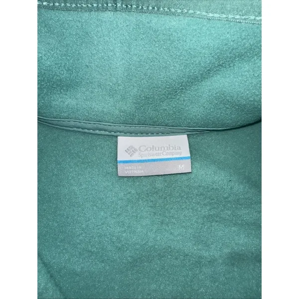 Columbia Women`s Snap Fleece Pullover(Green, M) - Image 3
