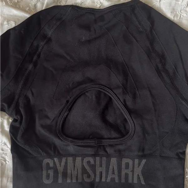 Gymshark S Black Leggings and Black Long Sleeve Top - Image 10