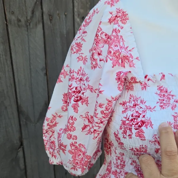 Bailey Harrison Floral Maxi Dress in Pink - Image 4
