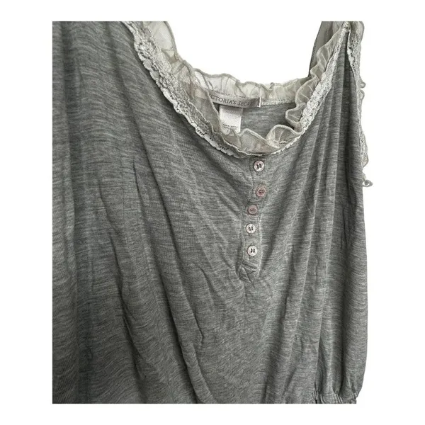 Victoria's Secret Gray Lounge Shorts Romper‎ - Image 5