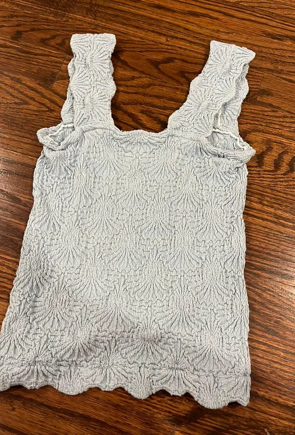 Free People Top Tank Blue - Image 2