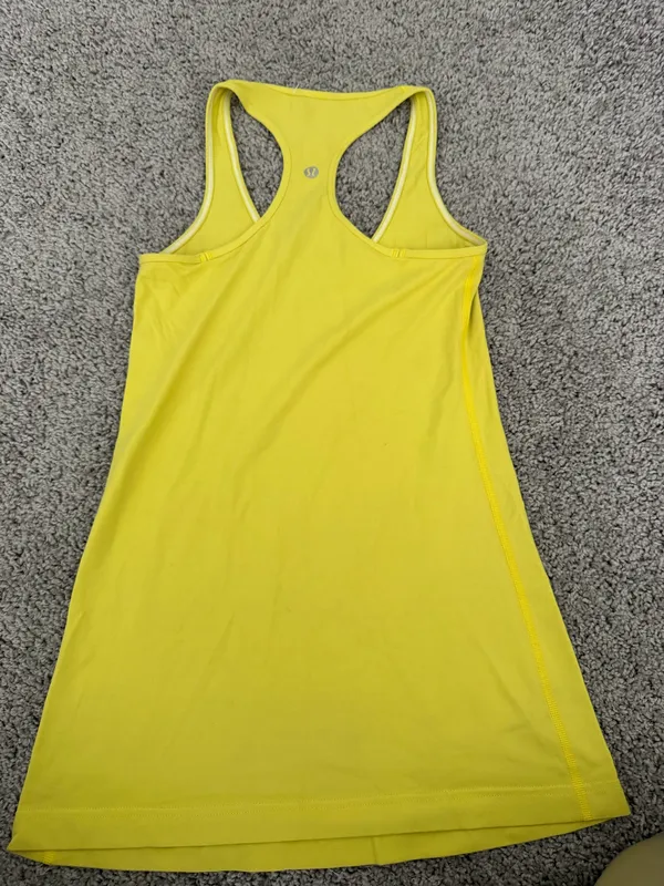 Lululemon yellow razor back tank  - Image 9