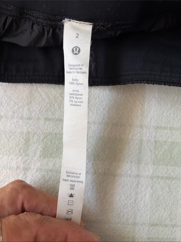 Lululemon Women’s Black Active Running Shorts - Image 6