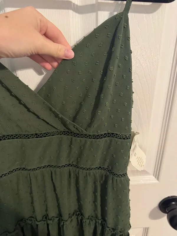 Altar'd State Dress Mini Green - Image 3