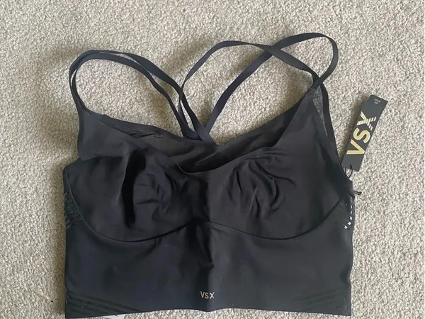 Victoria's Secret Black Multi-Strap Sports Bra Tank - Image 3