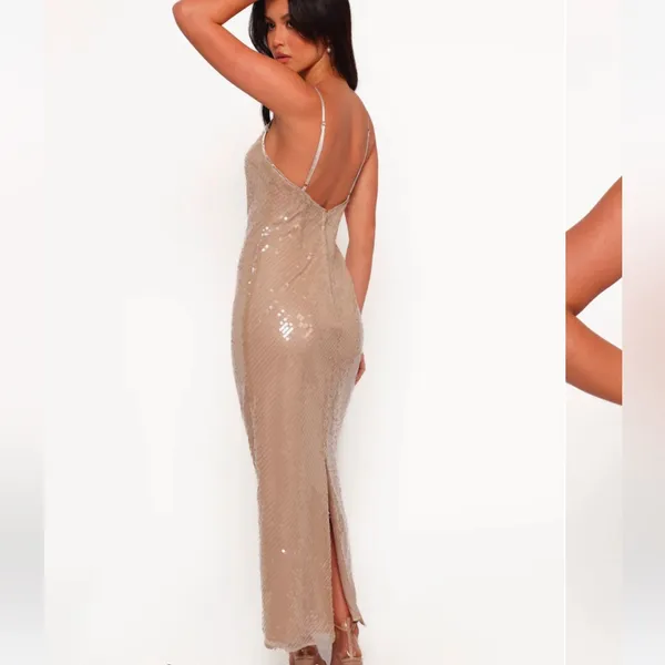 Petal + Pup‎ Karley Sequin Maxi Dress - Image 3